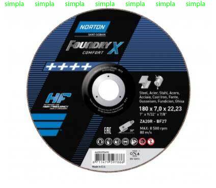 Диск зачистной NORTON FOUNDRY X 125 х 22,23