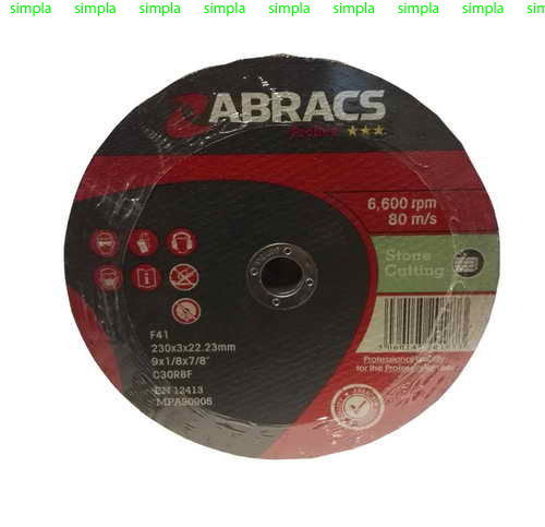 Диск отрезной для камня, металла Proflex Abracs 230*3*22 