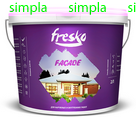 Краска фасадная FRESKO FACADE белая