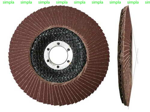 Круг лепестковый плоский Лугаабразив 125*22,23