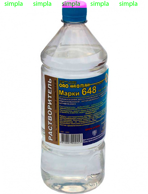 Растворитель марки 648 в 1л, Нафтан