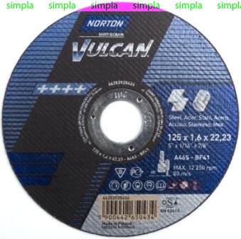 Круг отрезной Norton VULKAN 150*22,23