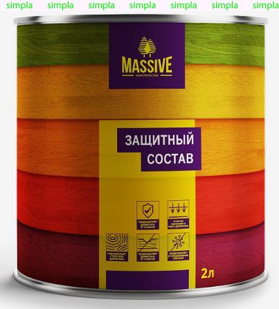 Состав деревозащитный ПФ 11 бесцветный, 7 кг 