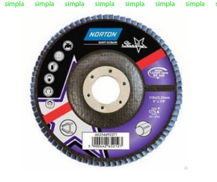 Круг лепестковый FLD FDTF Vulao Norton 125*22,23