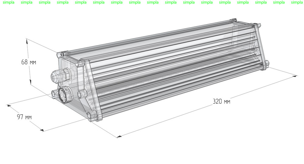 Светильник промышленный Vatra LSP PRO-2 35 Вт